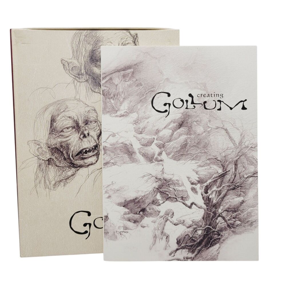 Gollum Smeagol Collectible DVD Book Set Compiled by Gary Russell Lord Rings